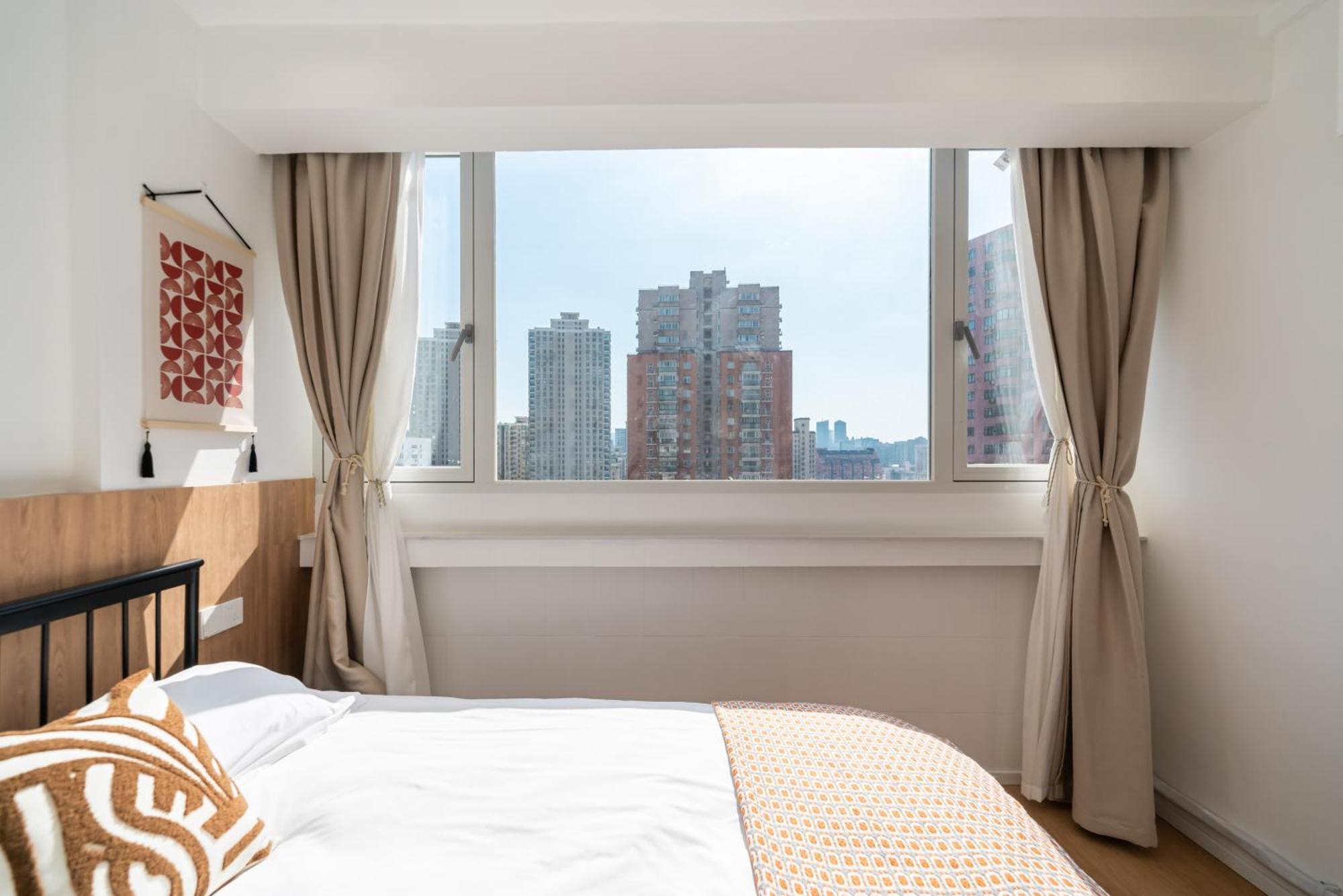 Shanghai Yi Du B&B - 150M Walk From Exit 5 Of Jiashan Road Metro Station Exterior foto