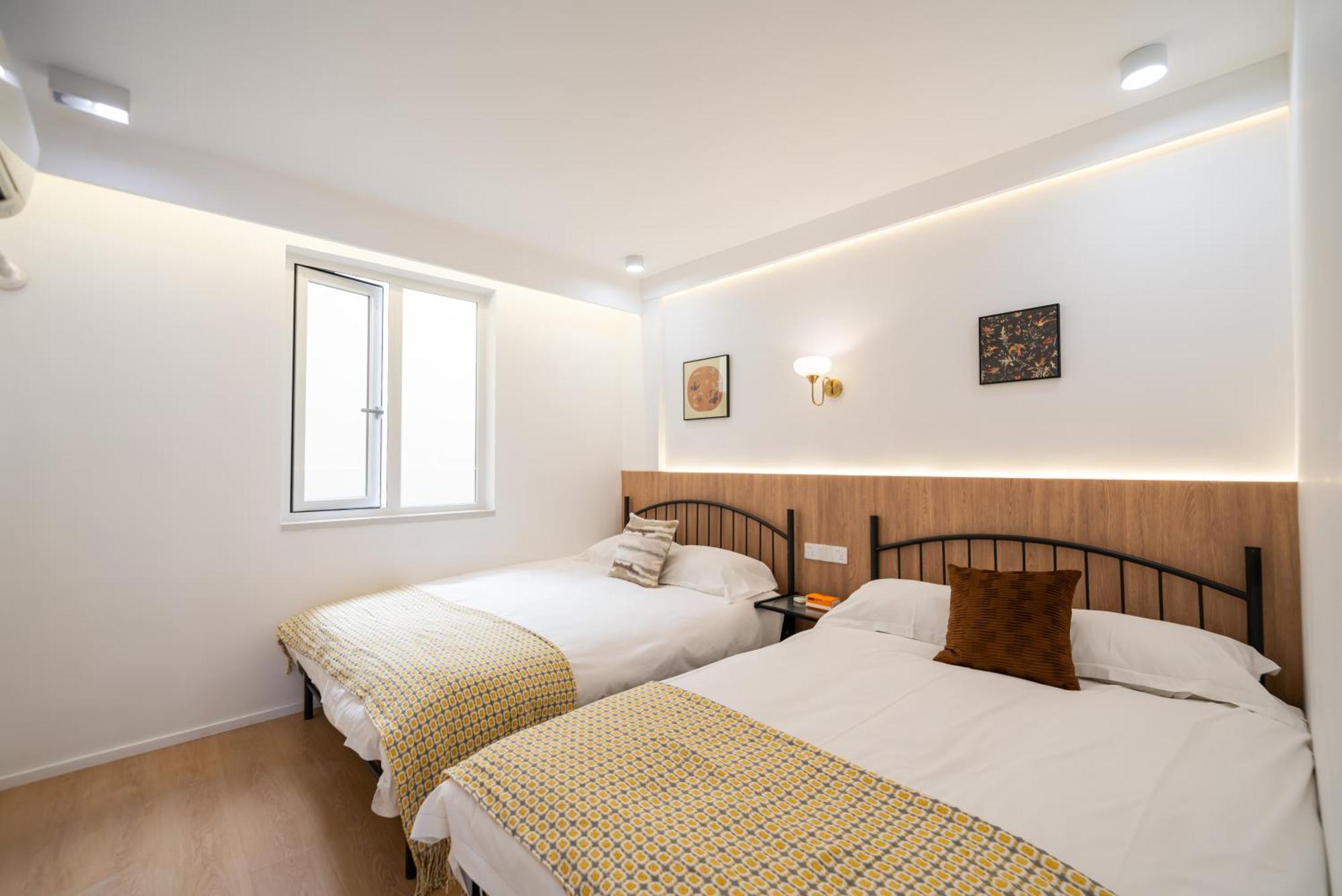 Shanghai Yi Du B&B - 150M Walk From Exit 5 Of Jiashan Road Metro Station Exterior foto